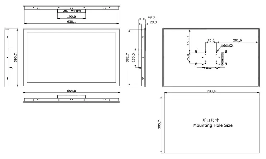 27 inch rugged monitor