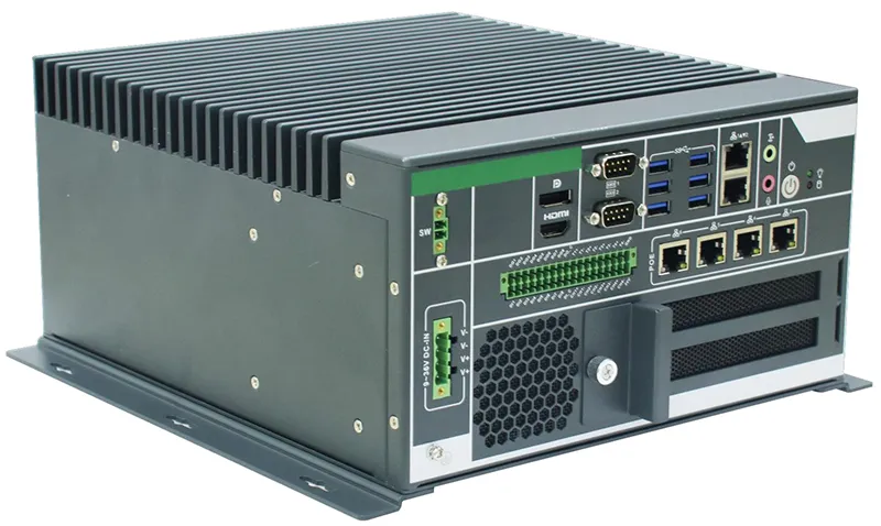 industrial box PC 6LAN POE