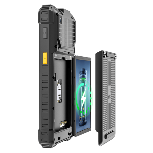 Compact 6.5 inch Windows Rugged Mobile Terminal - IP68 Industrial Handheld - Image 4